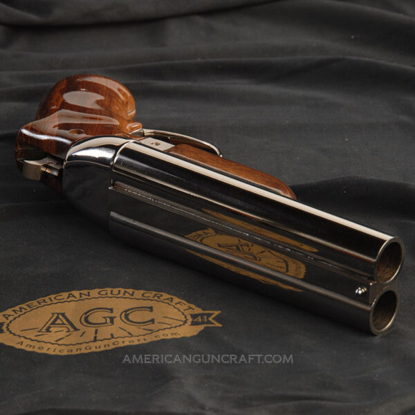 Diablo Gauge Pistol Nickel Inch Barrel With Rosewood Finish Grips American Gun Craft